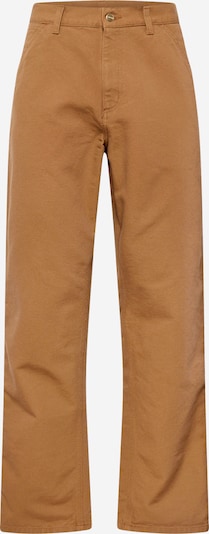 Pantaloni Carhartt WIP pe maro caramel, Vizualizare produs