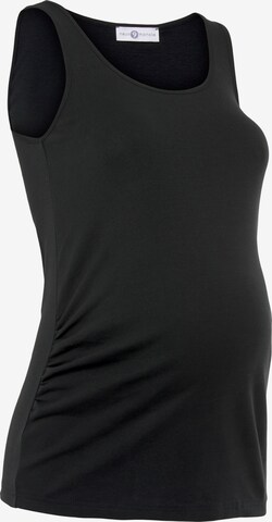 Neun Monate Shirt in Black: front