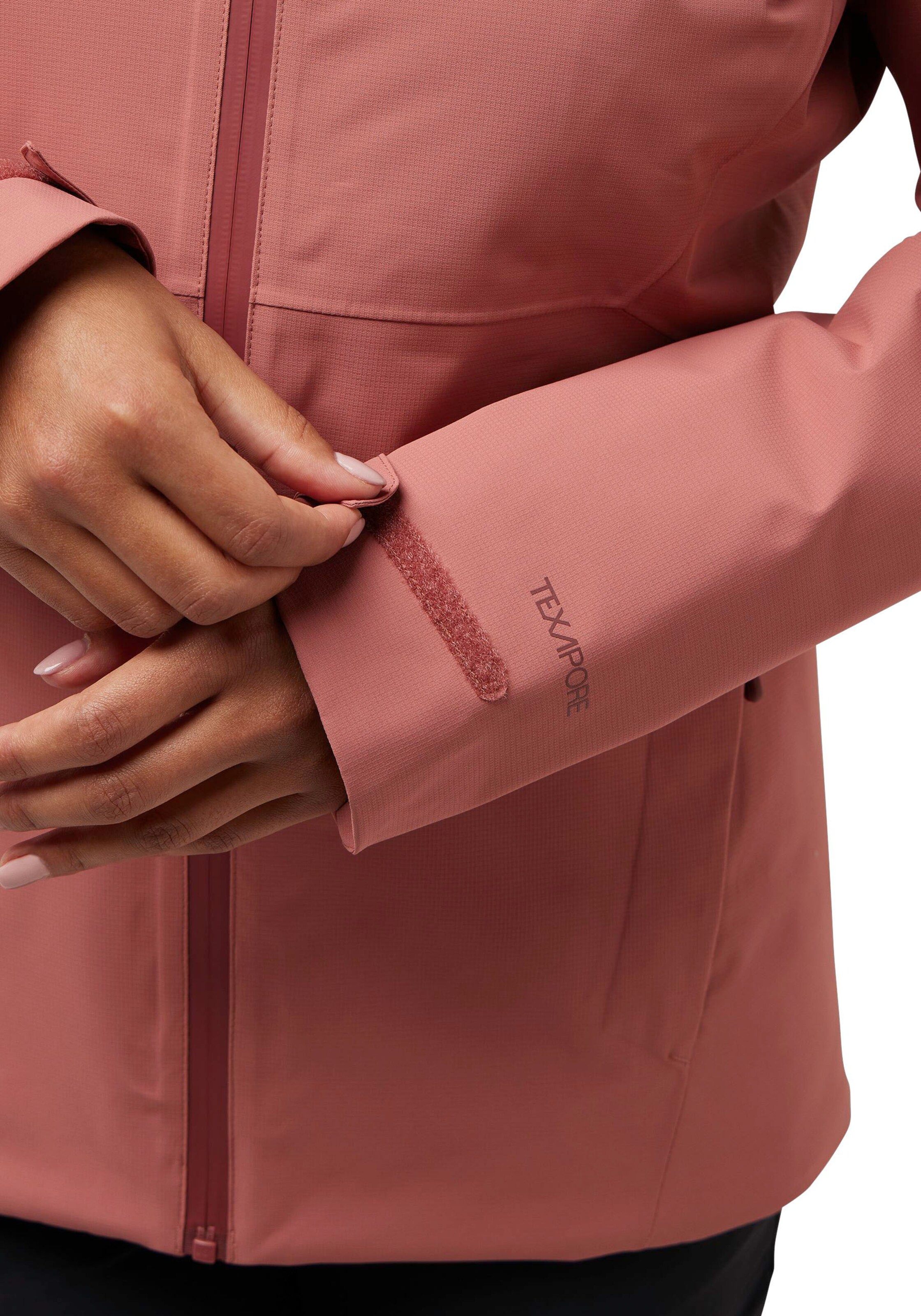 JACK WOLFSKIN Outdoor Jacket in Pink