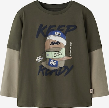 NAME IT Shirt 'NMMNIAM' in Green: front
