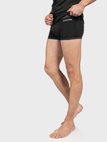 Schöffel Boxershorts in Zwart