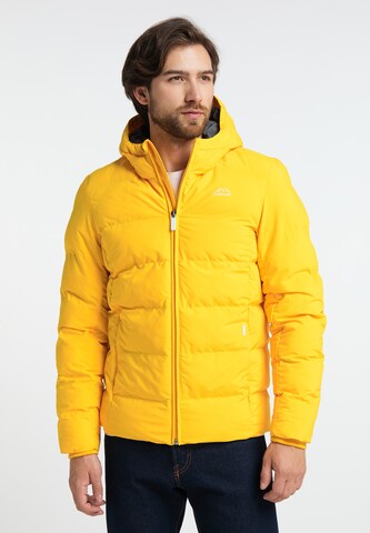 ICEBOUND - Chaqueta funcional en amarillo: frente