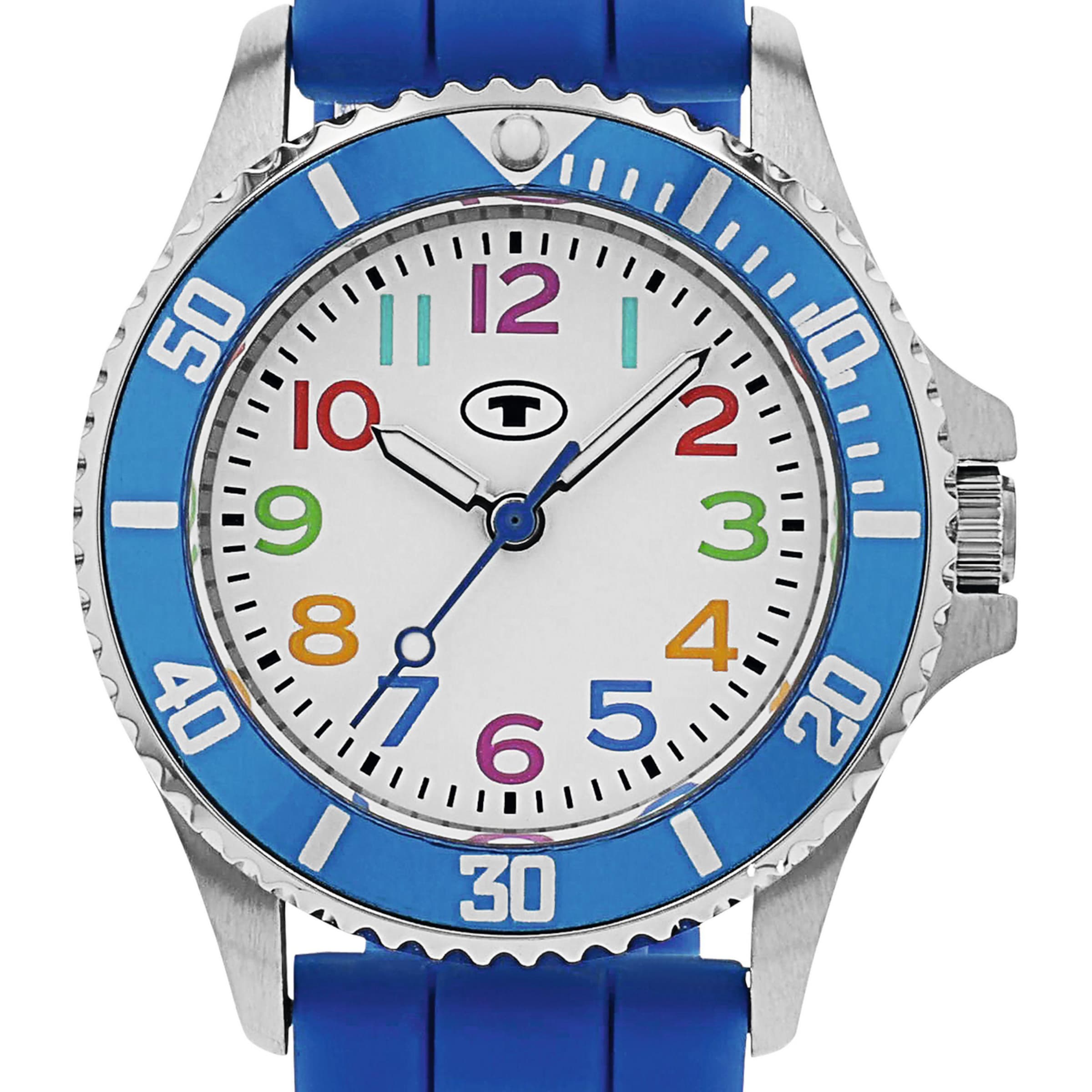 TOM TAILOR Watch in Blue