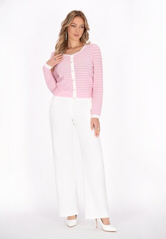 rožinė faina Kardiganas 'Fashion Look'
