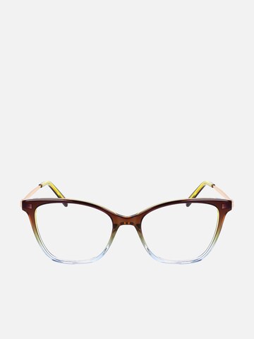 Occhiali da sole 'Dkny DK7010 Crystal navy/peach gradient 53/17/135 WOMAN Eyewear Frame' di DKNY in verde