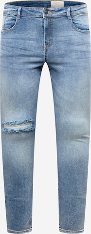 Noisy May Curve Skinny Jeans 'CALLIE' in Blauw: voorkant