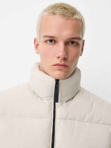 Bershka Vest in Beige