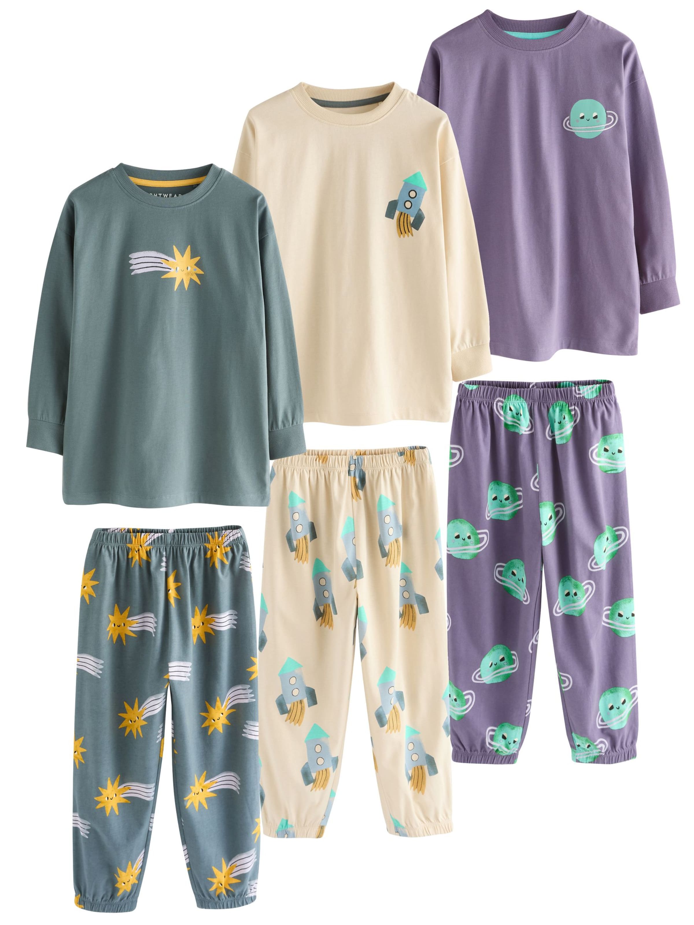 NextPidžama set - bež boja: prednji dio