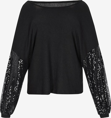 NAEMI Neulepaita värissä musta: etupuoli