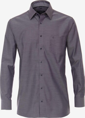 CASAMODA Business Shirt in Purple: front