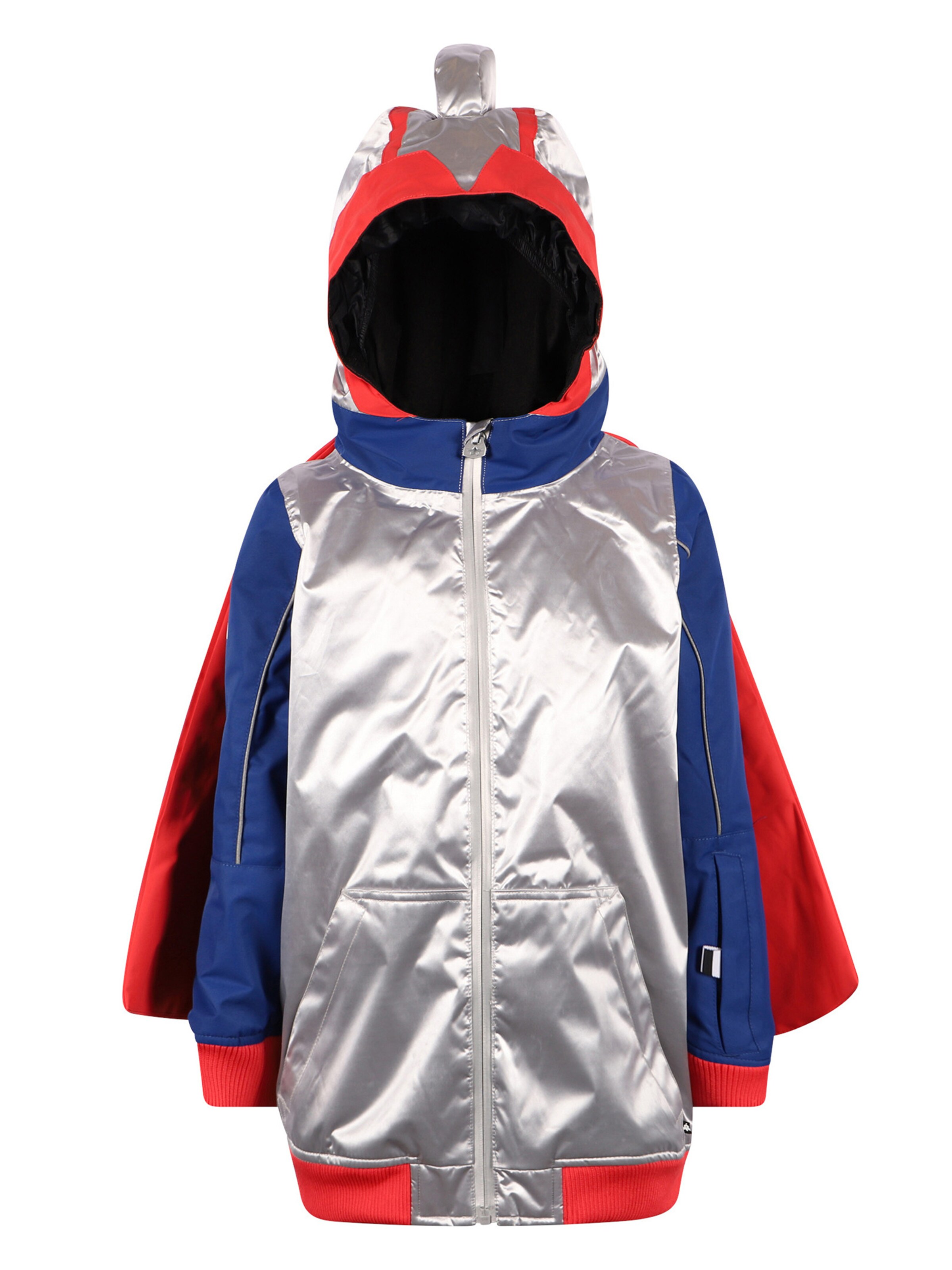 WeeDo Between-Season Jacket 'Powdo Commander' in Red: front