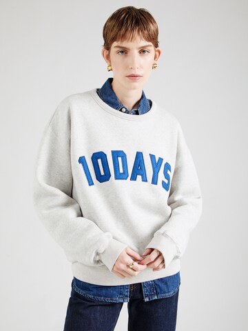 10Days Sweatshirt in Grey: front