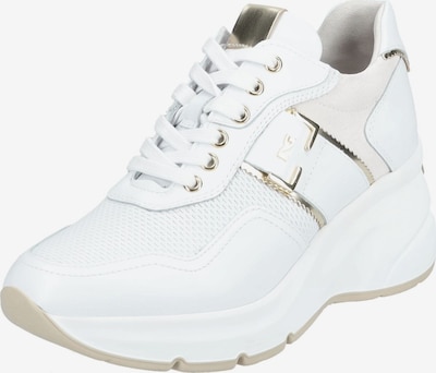 Nero Giardini Sneaker in gold / weiß, Produktansicht