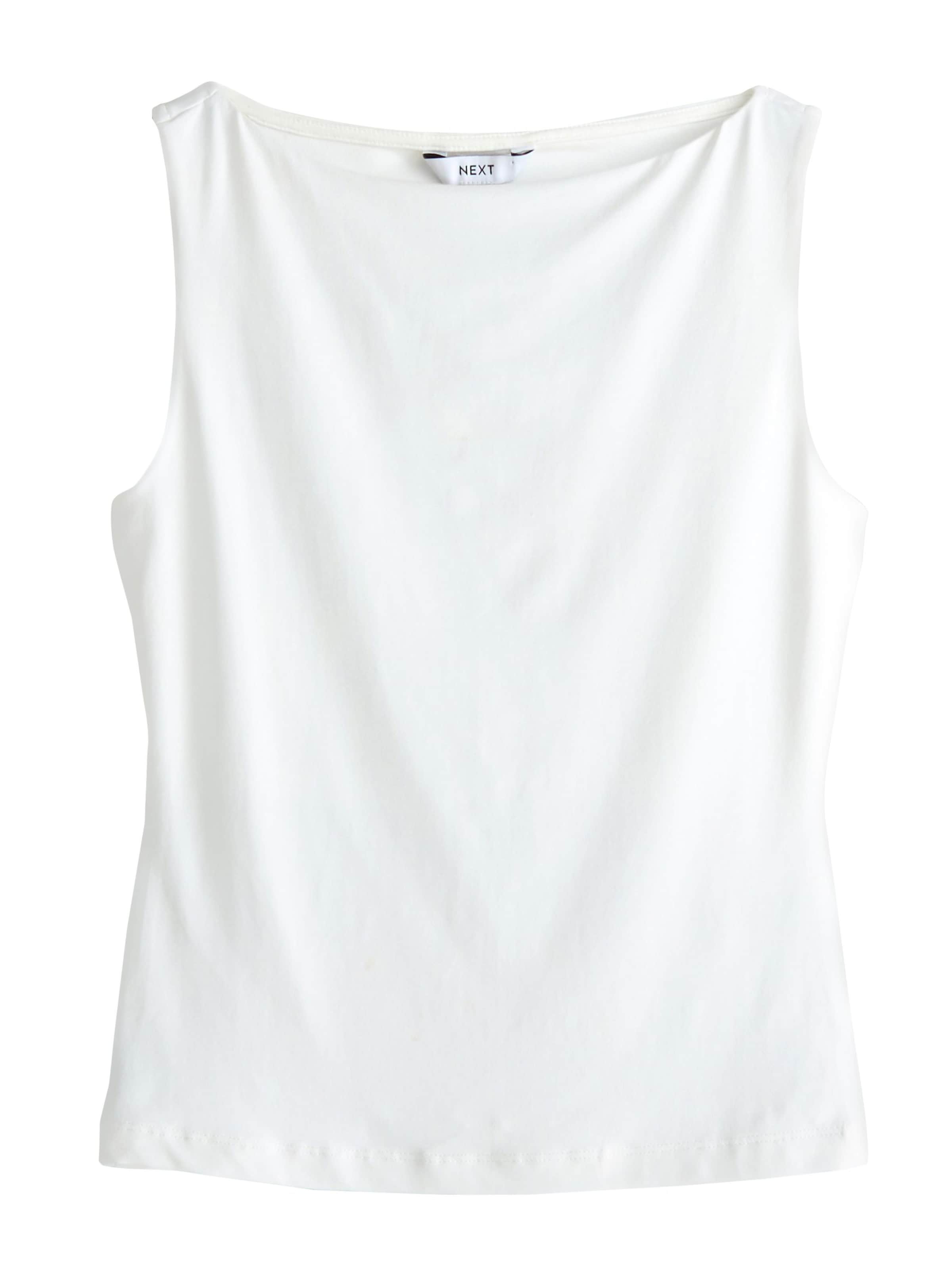 Next Top in Weiß: Vorderseite
