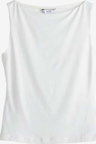 Next Top | bela barva: sprednja stran