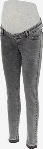 MAMALICIOUS Slim fit Jeans 'Racine' in Grey: front