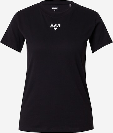 Mavi Shirt in Zwart: voorkant