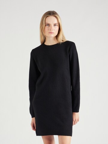 JDY Knitted dress 'JENNY' in Black: front