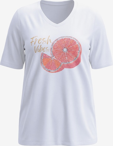 MIAMODA Shirt in White: front