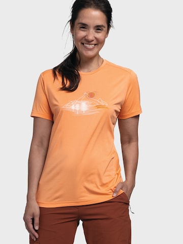 Schöffel Funktionsshirt 'Circ Sulten' in Orange: predná strana