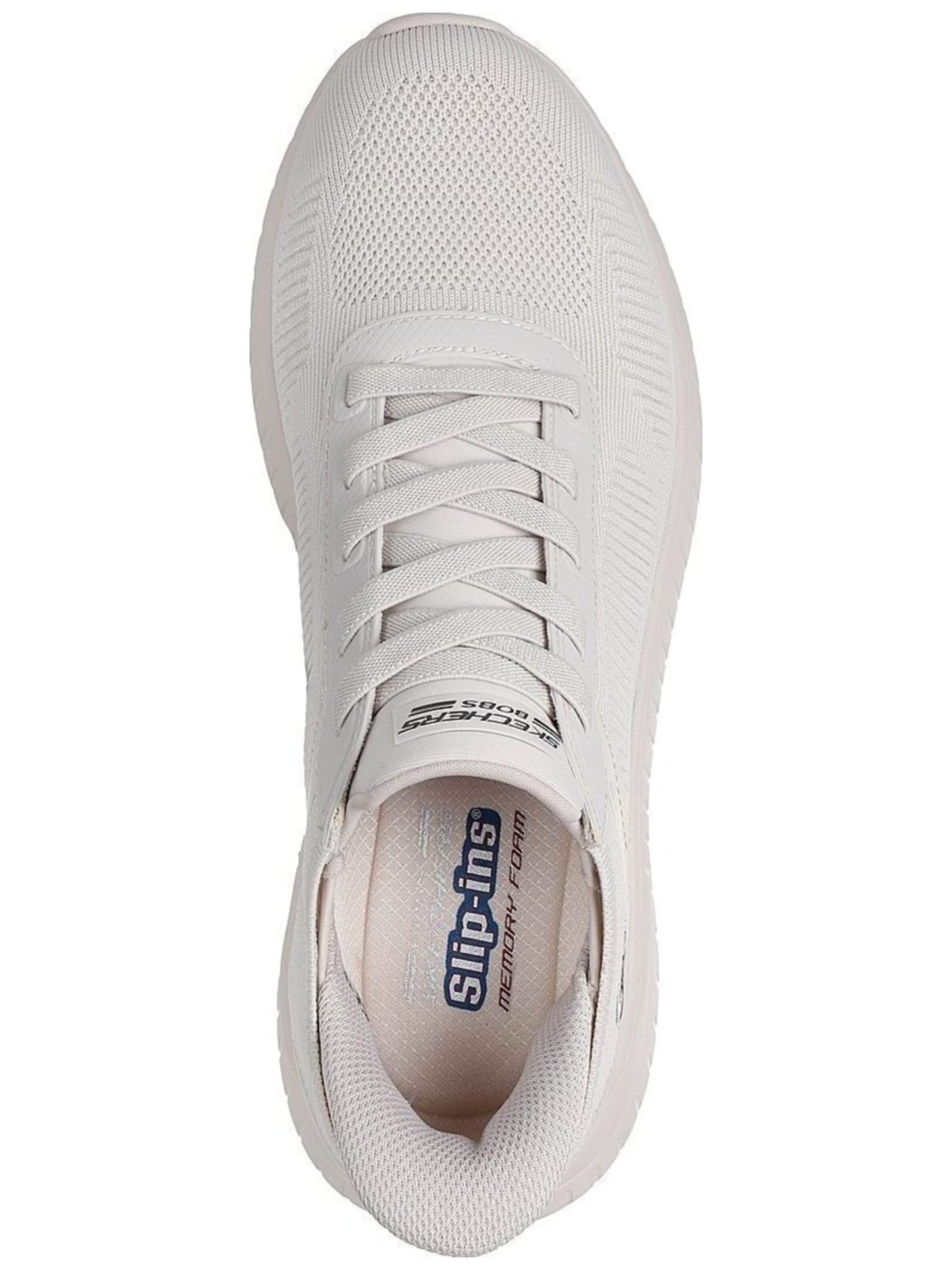 SKECHERS Sneakers 'Bobs Squad Chaos - Solid Step' in White
