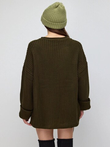 No Matter What Oversized sweater in Green
