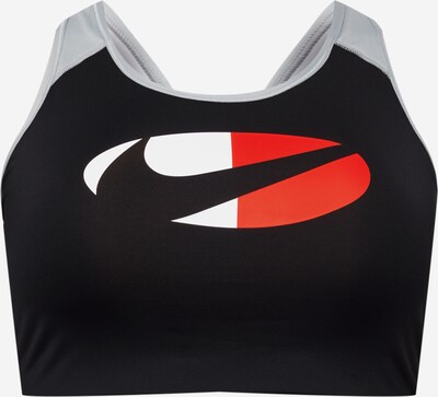 Sutien sport NIKE pe roșu / negru / alb, Vizualizare produs