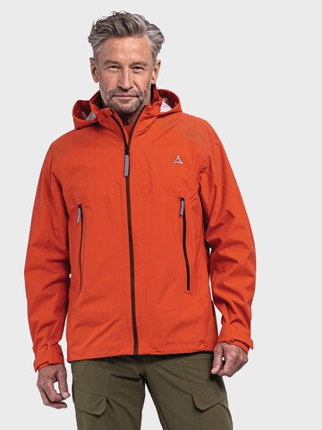 Veste outdoor Schöffel en orange : devant