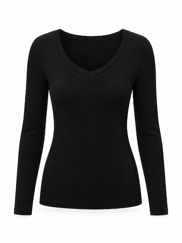 AOTTORI Shirt in Schwarz: Vorderseite