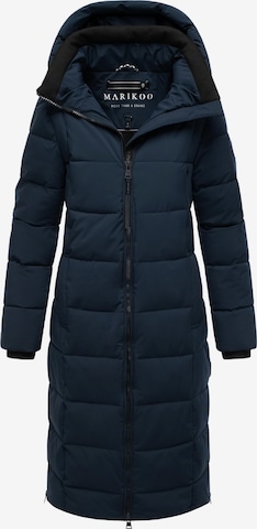MARIKOO Wintermantel 'Lanitaa XVI' in Blauw: voorkant