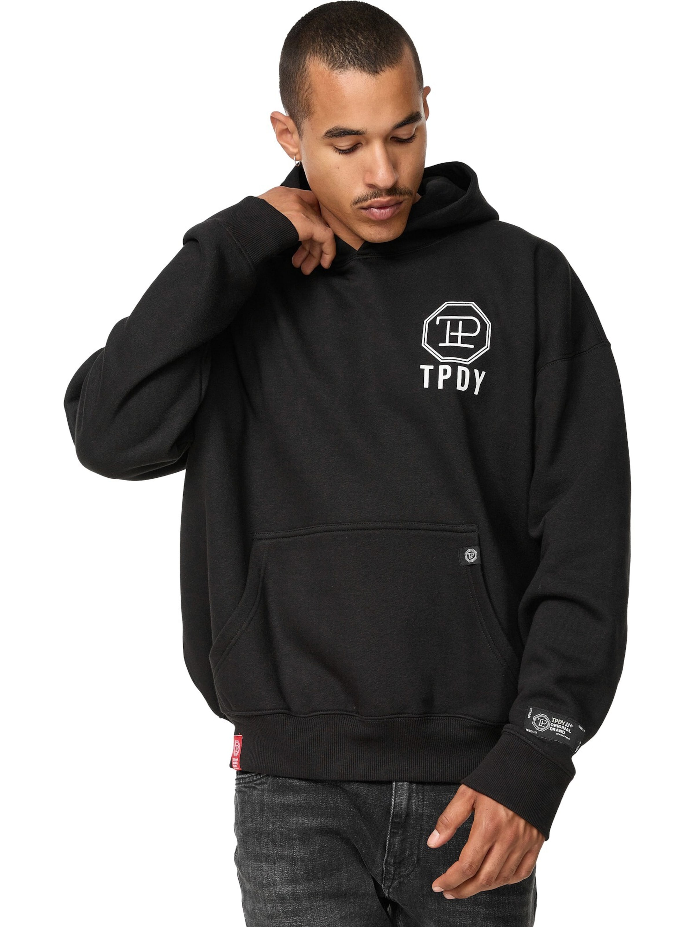 Sweat-shirt 'Bobby' trueprodigy en noir : devant