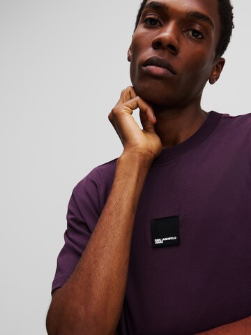 Tricou de la KARL LAGERFELD JEANS pe mov