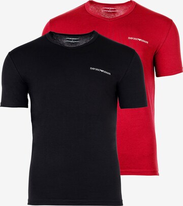 Emporio Armani Shirt in Rood: voorkant