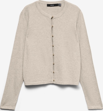 Cardigan 'VMHOLLY KARIS' VERO MODA en beige : devant