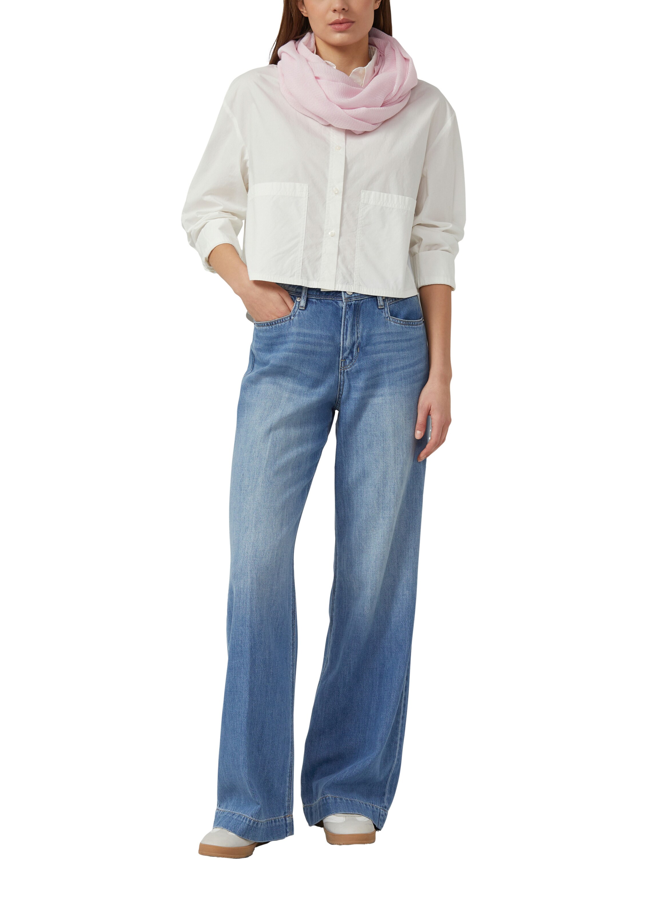 Écharpe tube s.Oliver en rose