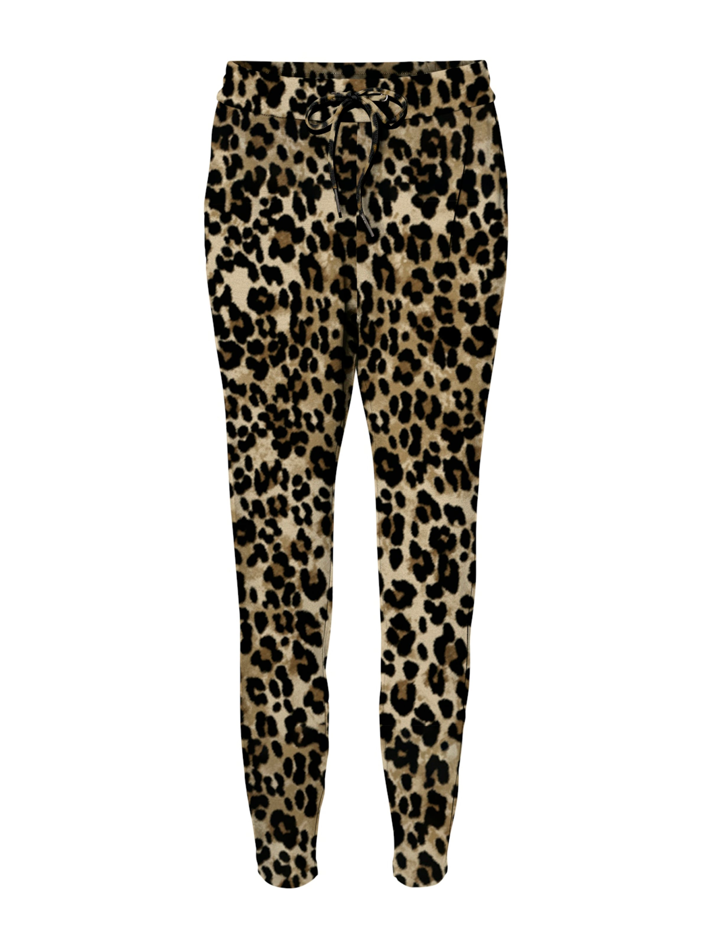 VERO MODA Voľný strih Plisované nohavice 'VMEVA' - Hnedá: predná strana