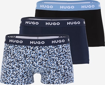 HUGO Шорты Боксеры в Синий: спереди