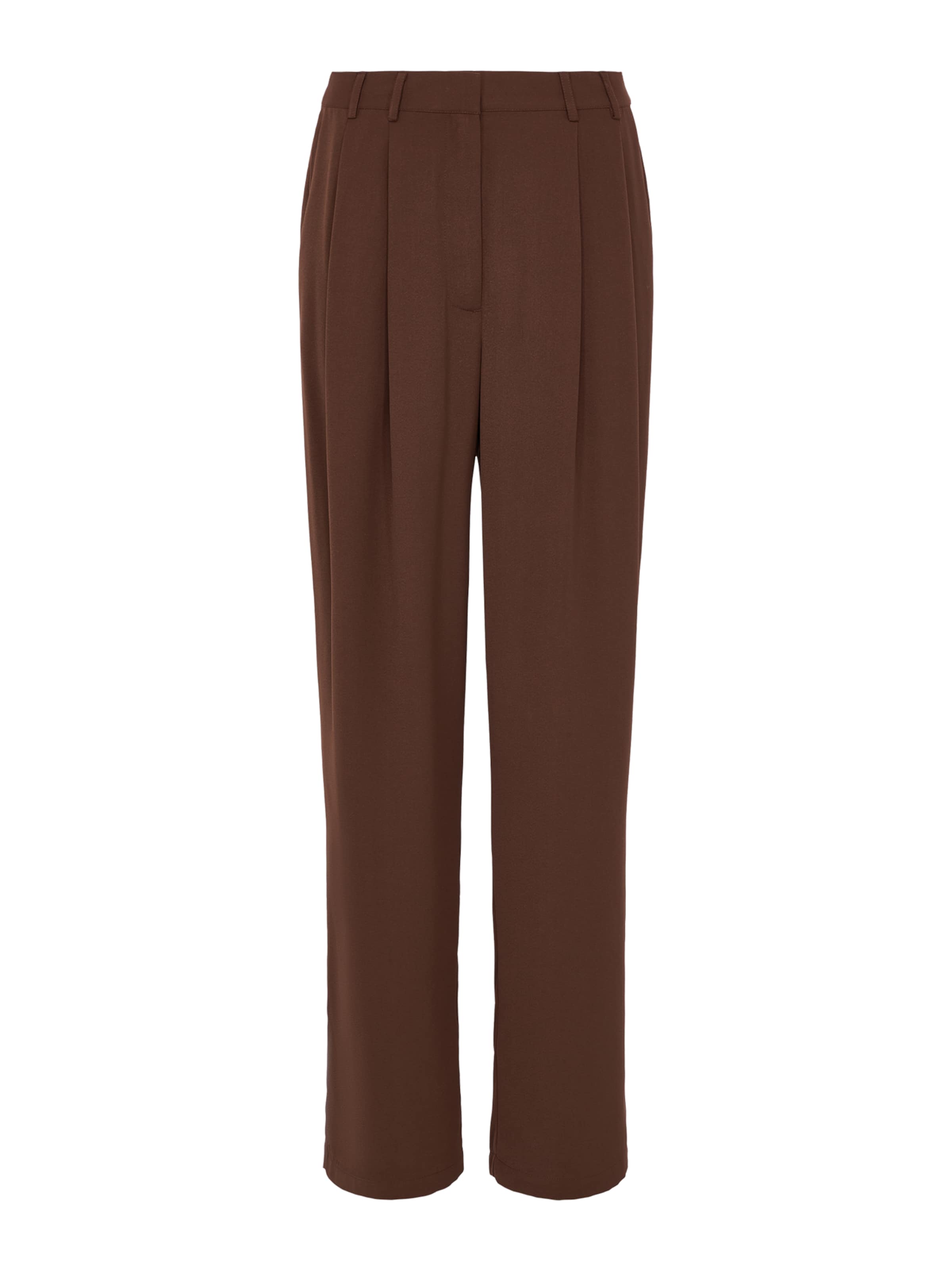 LeGer by Lena Gercke Pleat-Front Pants 'Kora' in Brown, Item view