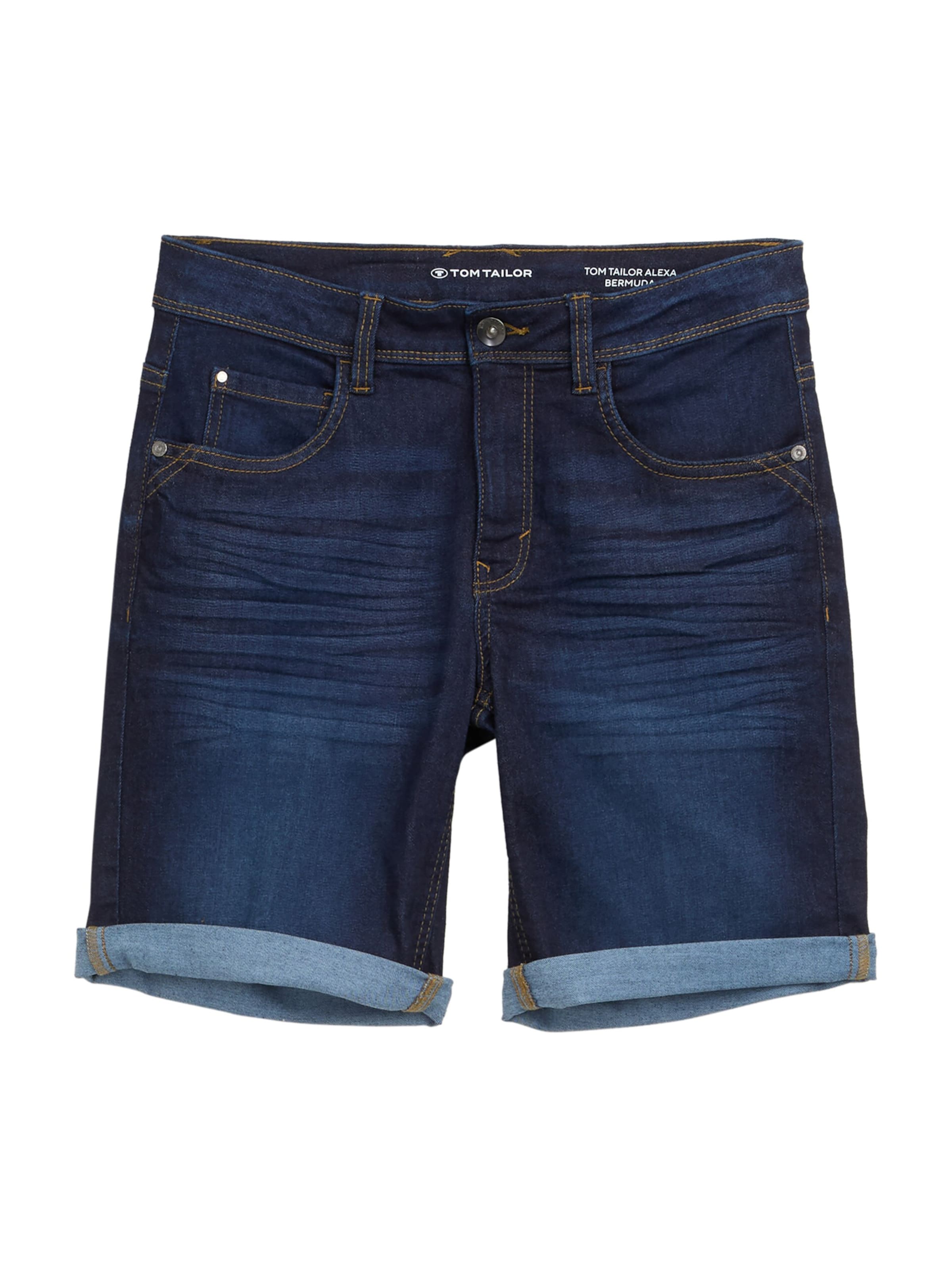 TOM TAILOR - Slimfit Calças de ganga 'Alexa' em azul: frente