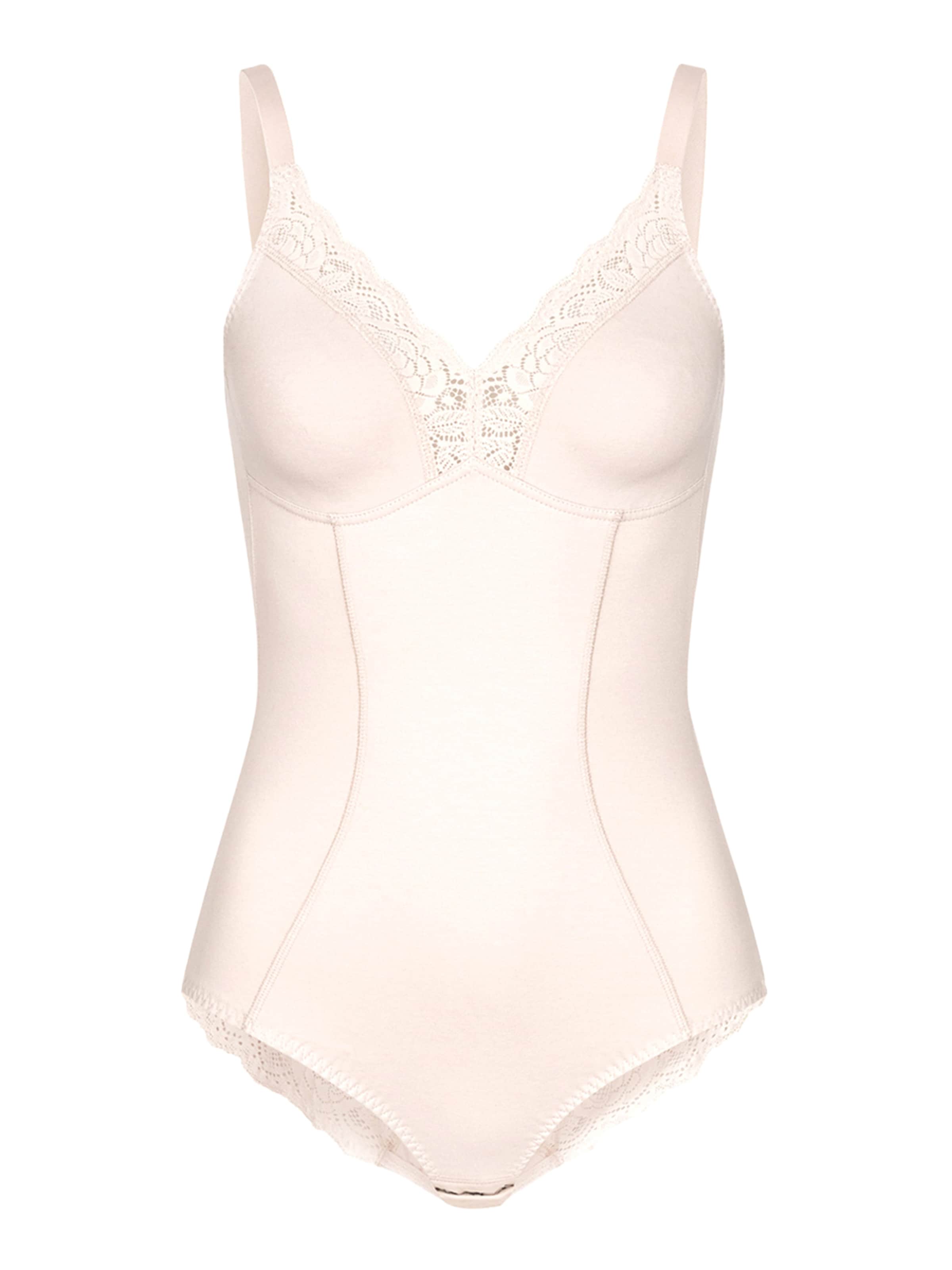 Erlich Textil Body 'Eleonora' in Beige: voorkant