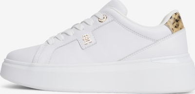 TOMMY HILFIGER Nízke tenisky, veľkosť 36 - béžová / čierna / biela, Produkt