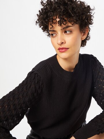 VILA Sweater 'Chassa' in Black