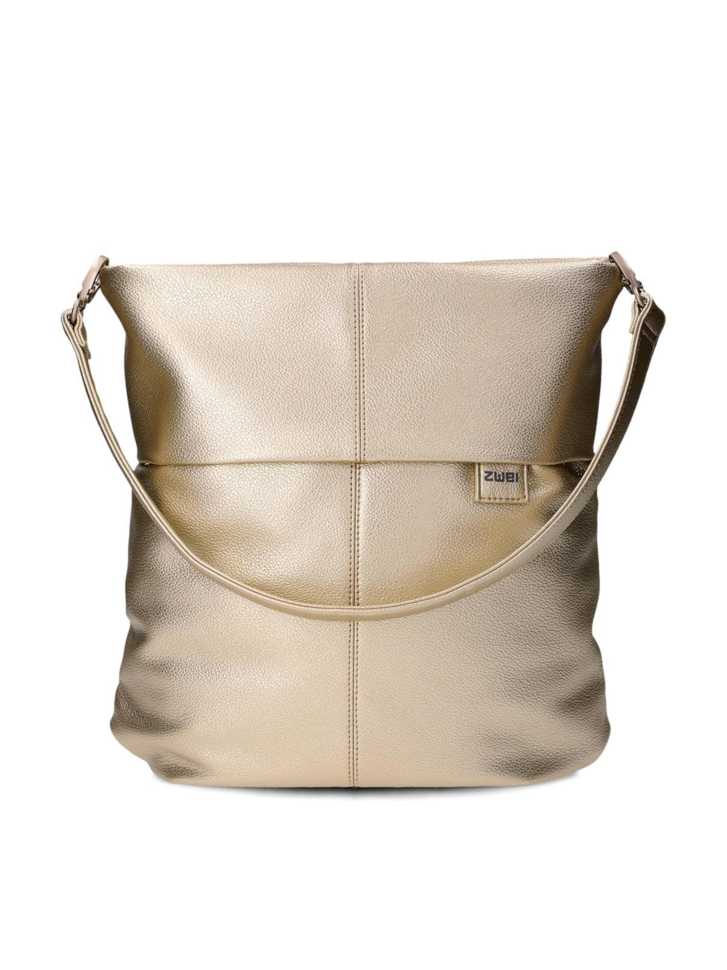 Borsa a spalla 'MADEMOISELLE.M M12' di ZWEI in oro