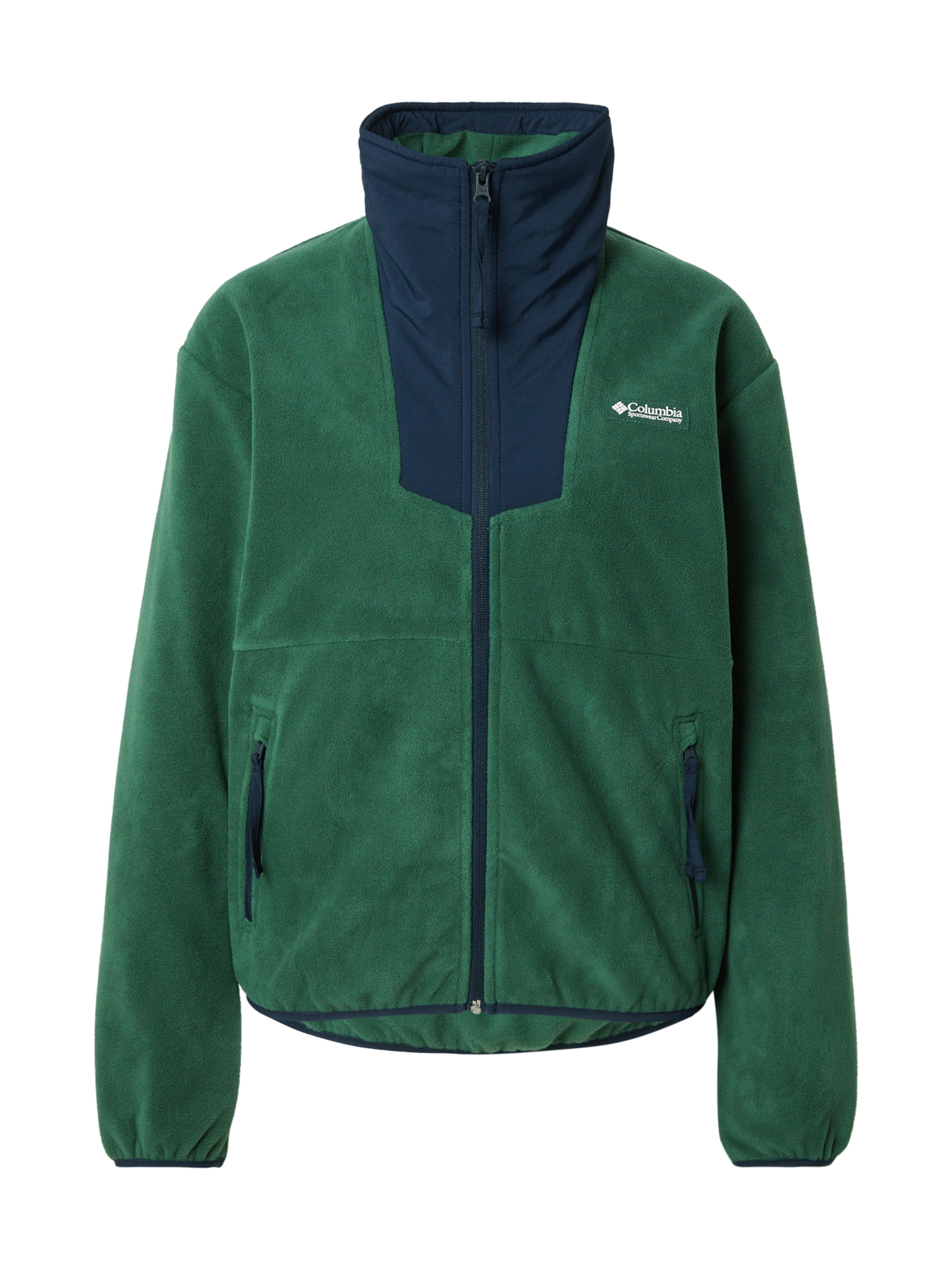 COLUMBIA Funktionsfleecejakke 'Sequoia Grove' i grøn: forside