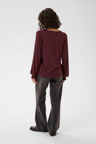 Chemisier 'KAcharlotte' Kaffe en marron