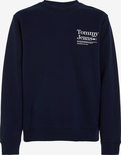 Tommy Jeans Sweat-shirt en bleu / blanc, Vue avec produit