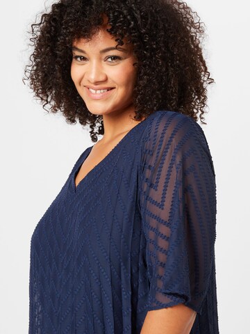 Robe 'MYA' Zizzi en bleu