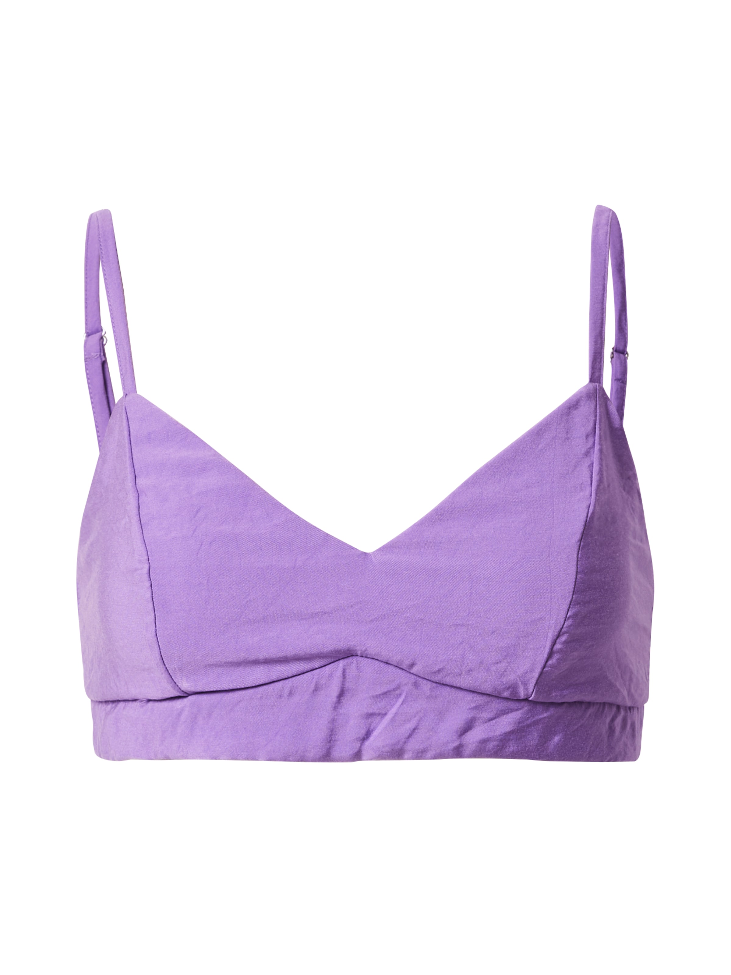 Nasty Gal Μπουστάκι Σουτιέν σε λιλά: μπροστά