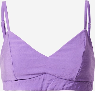 Nasty Gal Soutien-gorge en violet, Vue avec produit