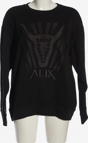 Alix Sweatshirt & Zip-Up Hoodie in L in Black: front
